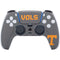 University of Tennessee-Knoxville T Logo Vols on Gray PS5 Controller Skin